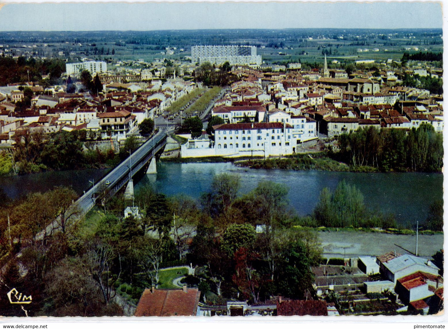 MURET VUE GENERALE AERIENNE 1979 - Muret