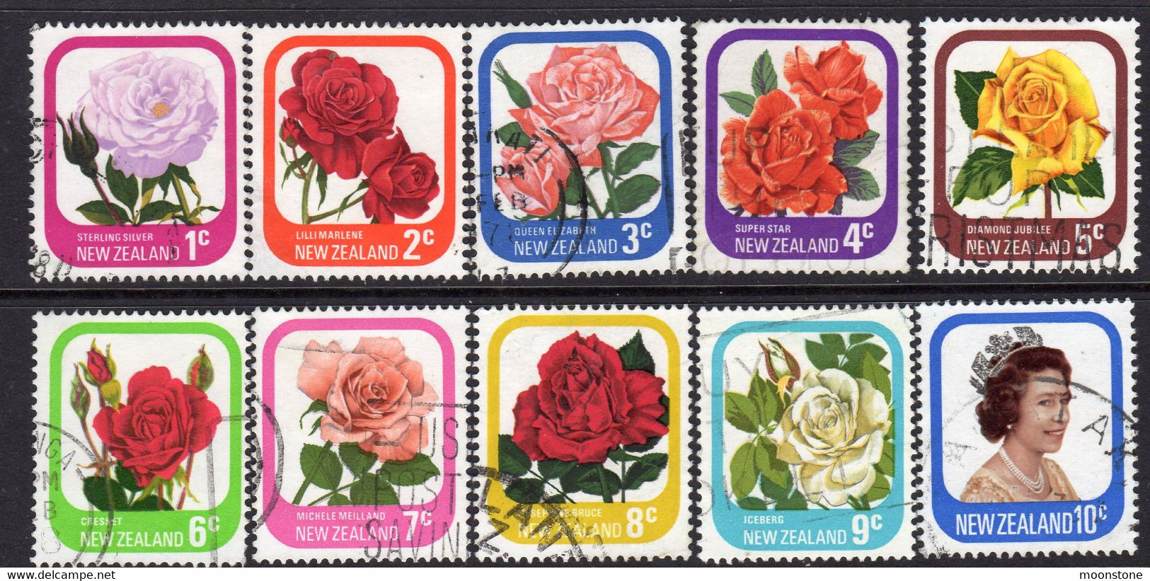 New Zealand 1975-81 Definitives Part Set Of 10. Used, SG 1086/94 (A) - Gebraucht