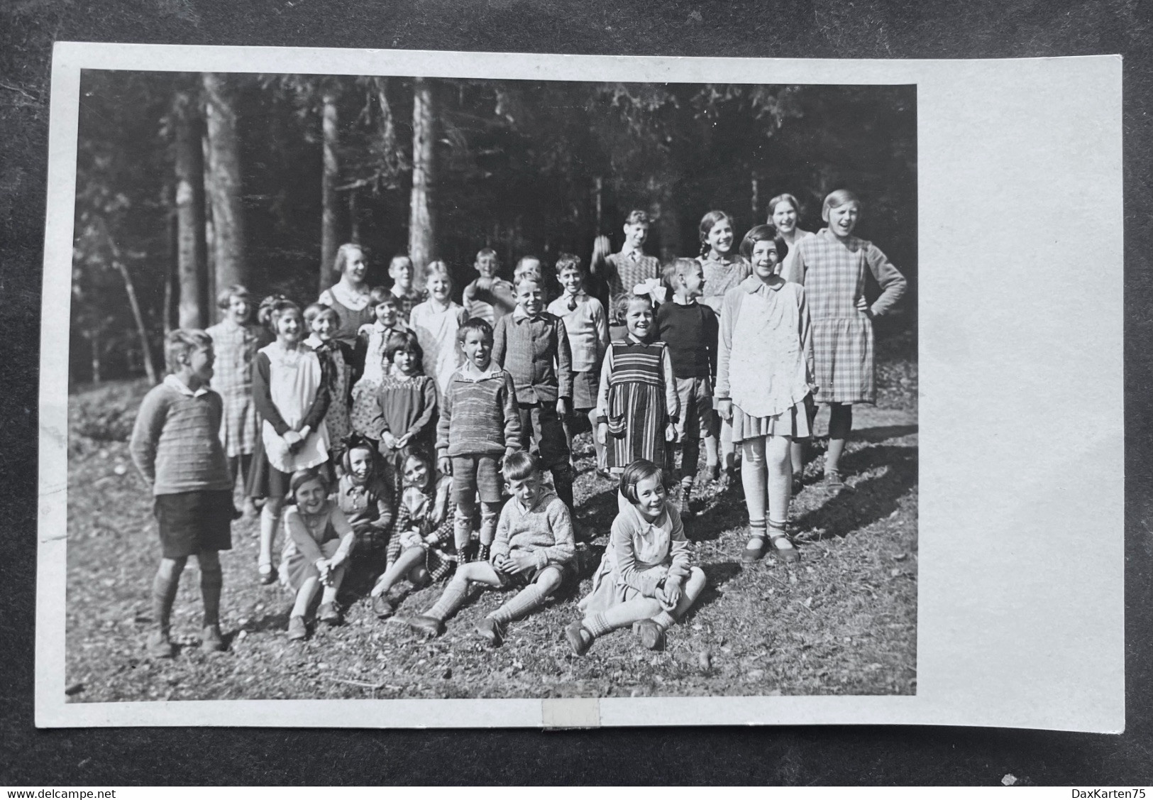 Kinder-Gruppenbild (evt Bei Gumm Biglen) - Biglen