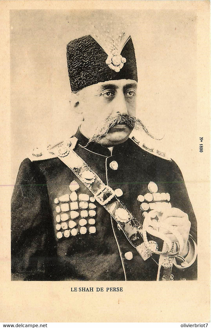 Iran - Royalty - Le Shah De Perse MUZAFFR-ED-DIN - Iran