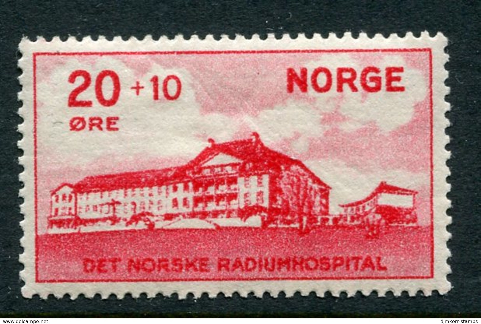 NORWAY 1931 Radium Hospital MH / *.  Michel 162 - Ongebruikt