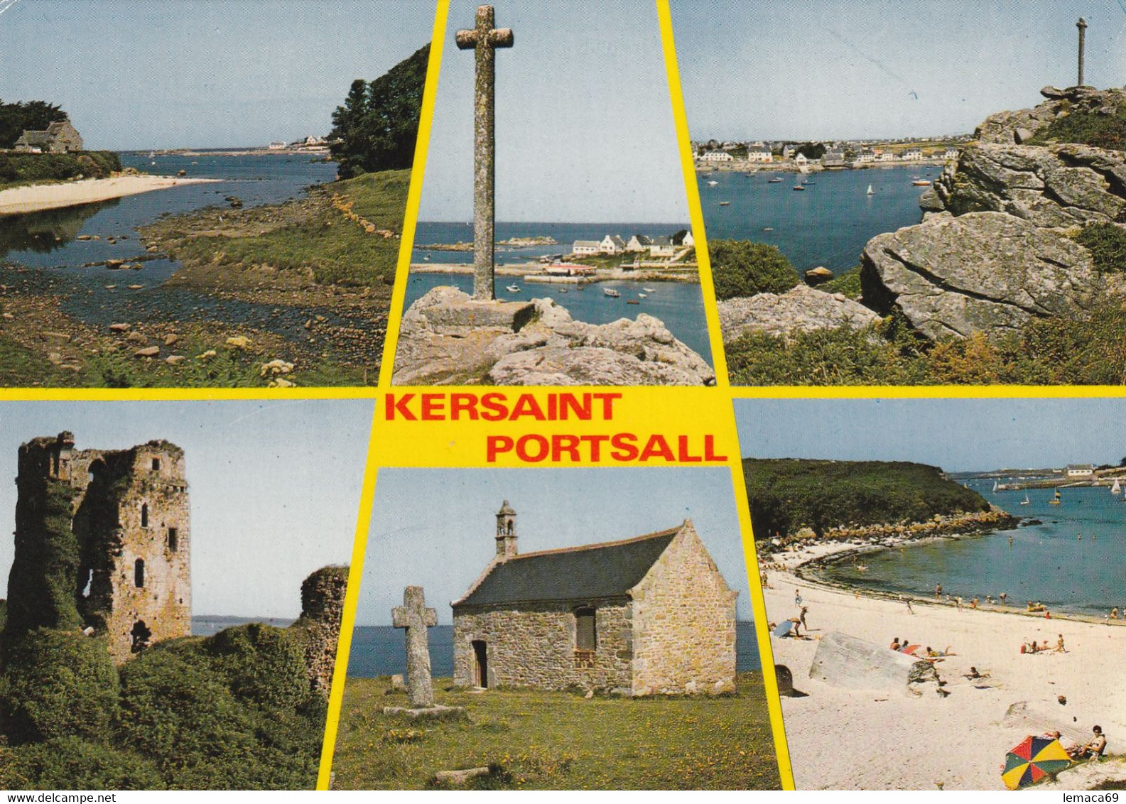 Cpm Couleurs De Bretagne Kersaint-portsall 29262 - Kersaint-Plabennec