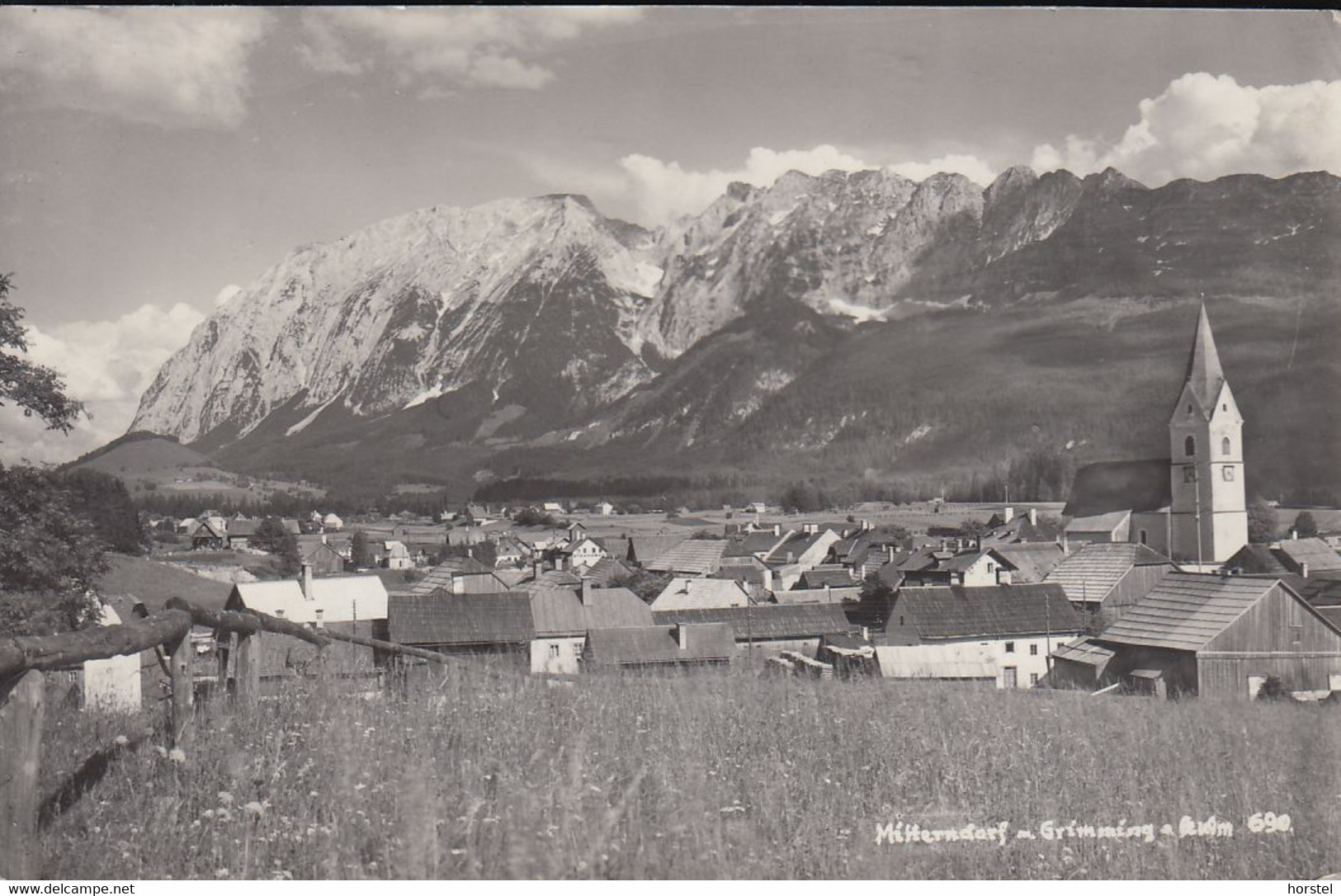 Austria - 8983 Bad Mitterndorf - Mit Grimming - Alte Ortsansicht - Bad Mitterndorf