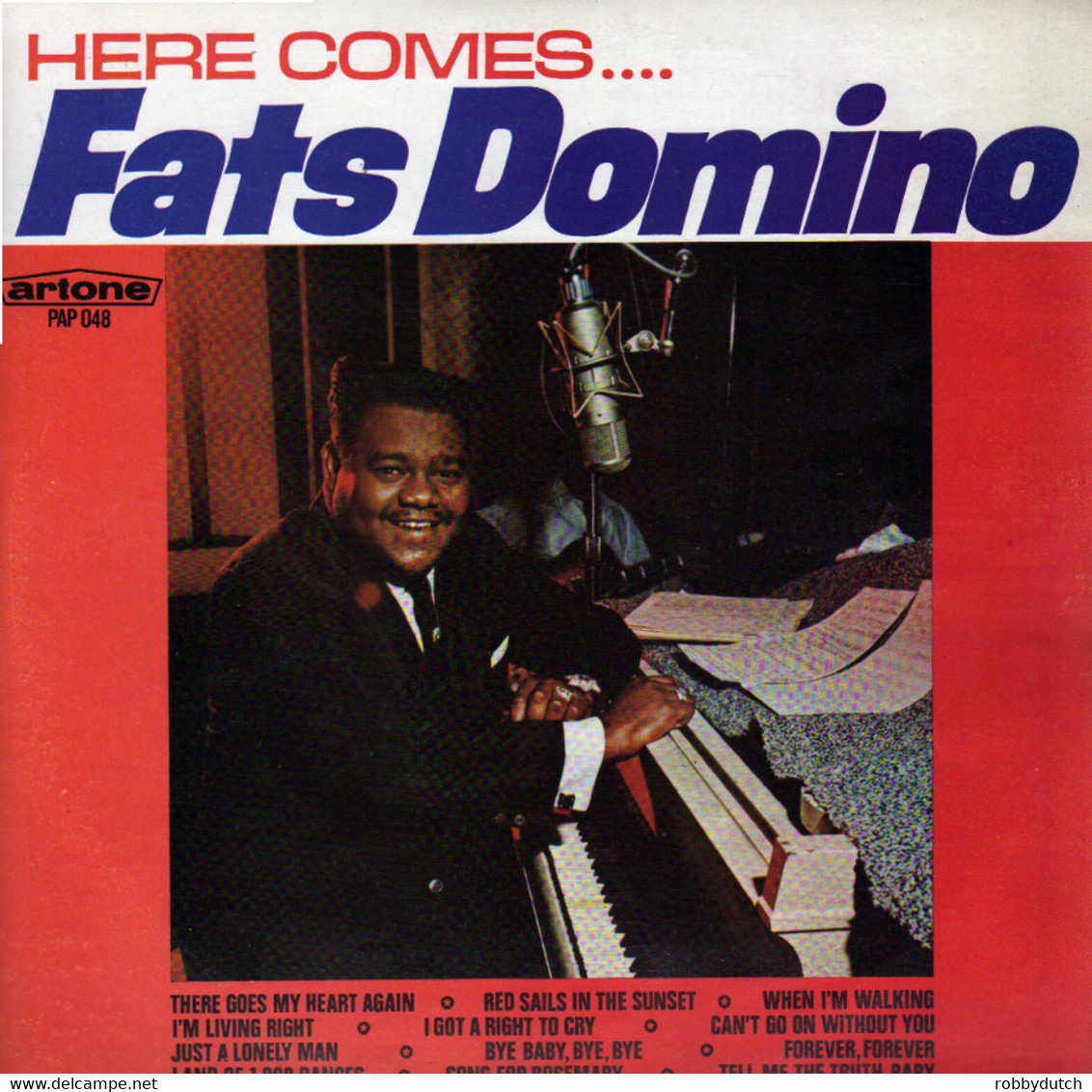 * LP *  HERE COMES FATS DOMINO (Holland 1963) - Soul - R&B