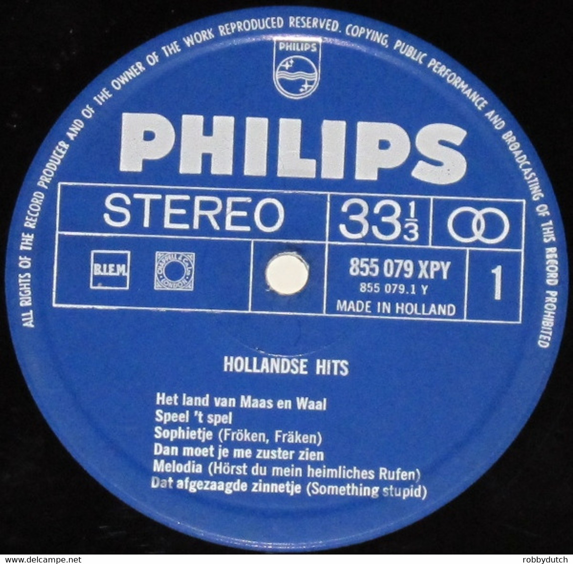 * LP *  HOLLANDSE HITS - VARIOUS (Holland 1968 EX-!!!) - Autres - Musique Néerlandaise