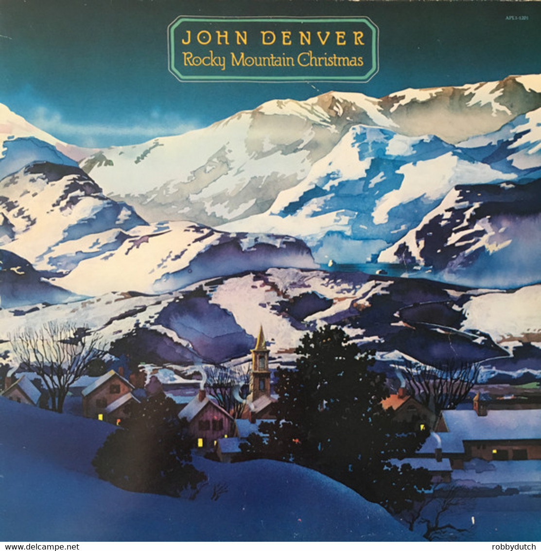 * LP *  JOHN DENVER - ROCKY MOUNTAIN CHRISTMAS - Navidad