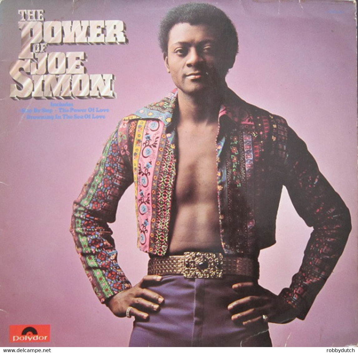 * LP *  THE POWER OF JOE SIMON (Germany 1973 EX-) - Soul - R&B