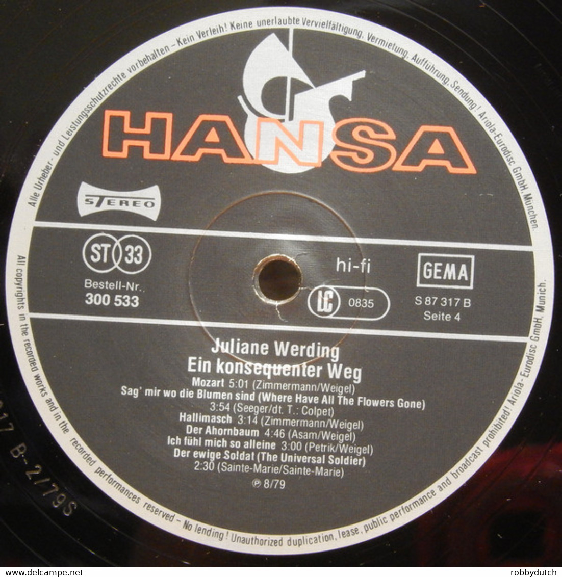 * 2LP *  JULIANE WERDING - EIN KONSEQUENTER WEG (Germany 1979 EX!!!)