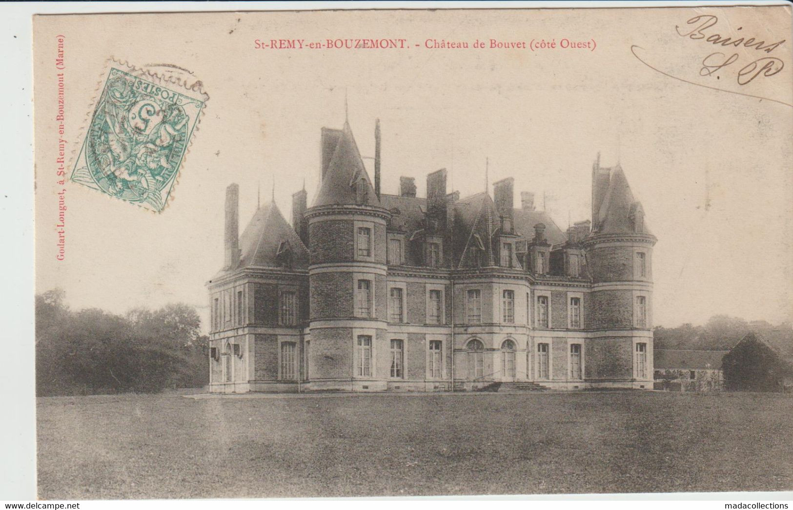 St Remy En Bouzemont (51 - Marne) Château De Bouvet - Saint Remy En Bouzemont