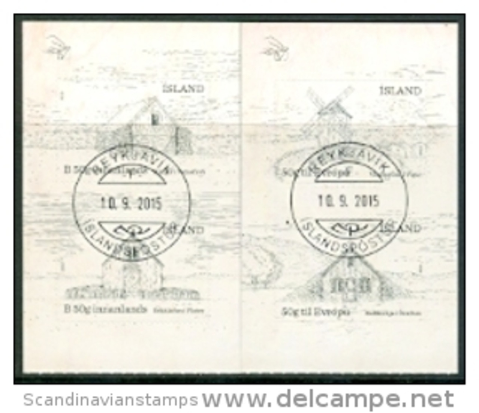 IJsland -Iceland 2015 Gebouwen GB-USED. - Gebraucht