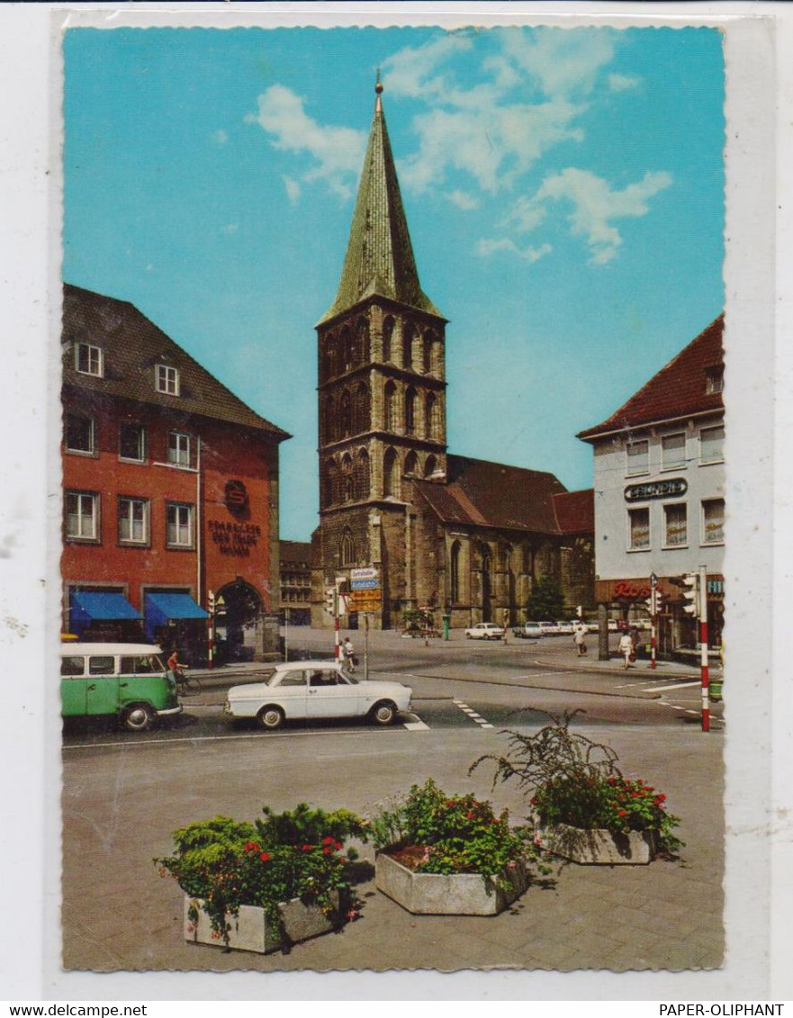 4700 HAMM, Pauluskirche Und Umgebung, FORD TAUNUS, VW - BUS - Hamm