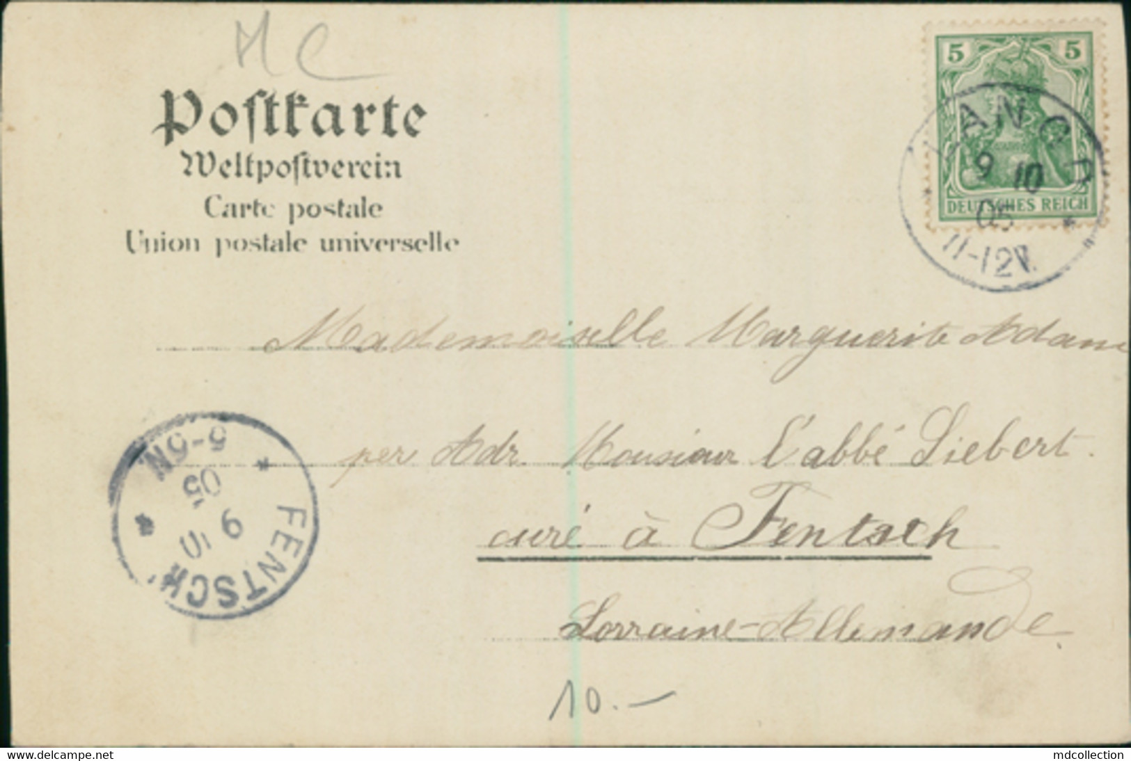 57 SARREBOURG / Croix  De Lorraine / CARTE CCOMPOSEE FANTAISIE COULEUR - Sarrebourg