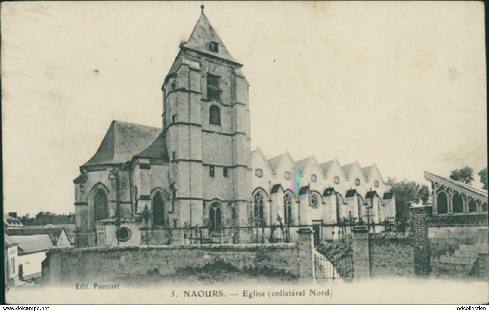 80 NAOURS / Eglise / - Naours