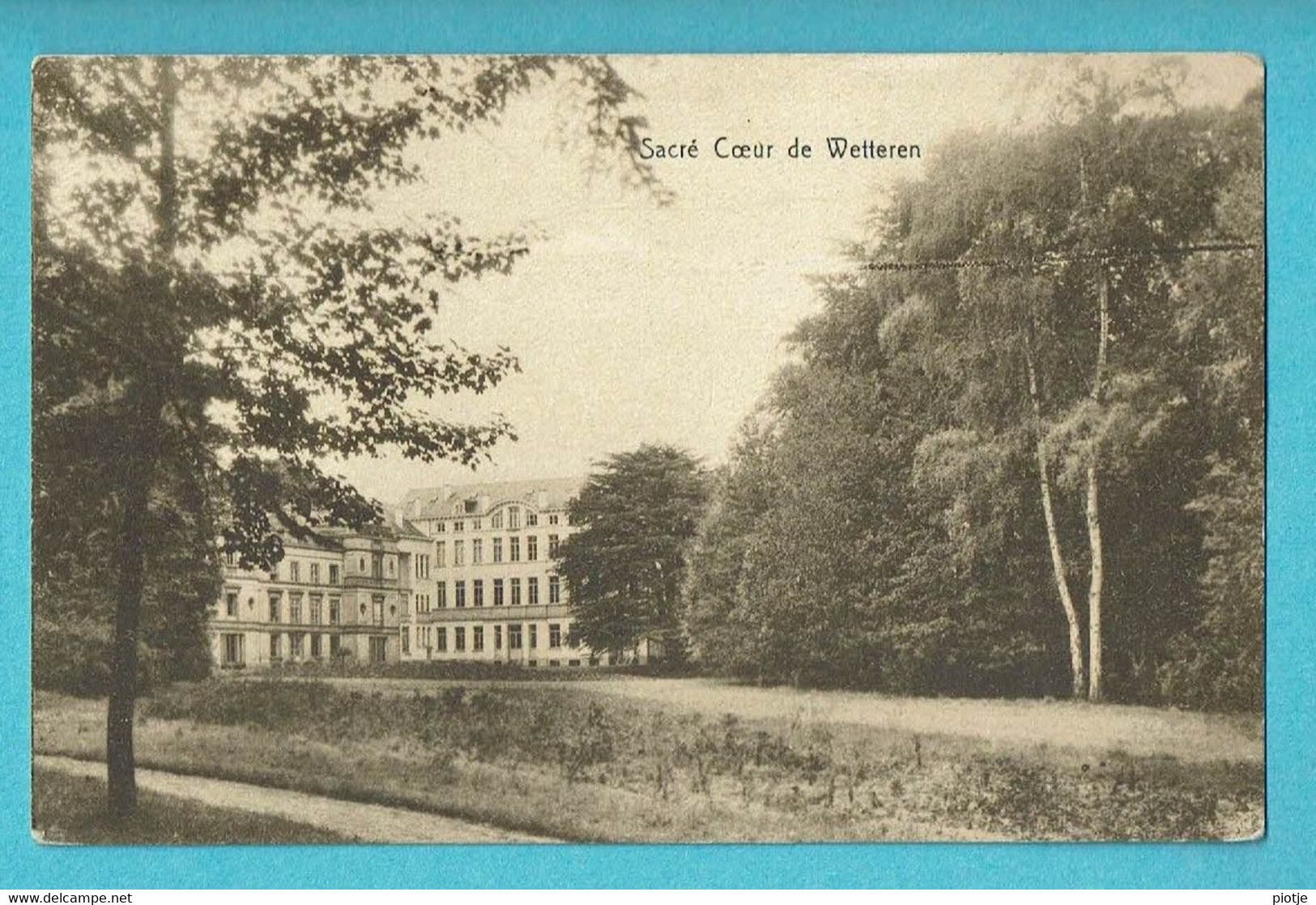 * Wetteren (Oost Vlaanderen) * Sacré Coeur De Wetteren, Parc, Chateau, Kasteel, Old, Rare, Unique, TOP - Wetteren