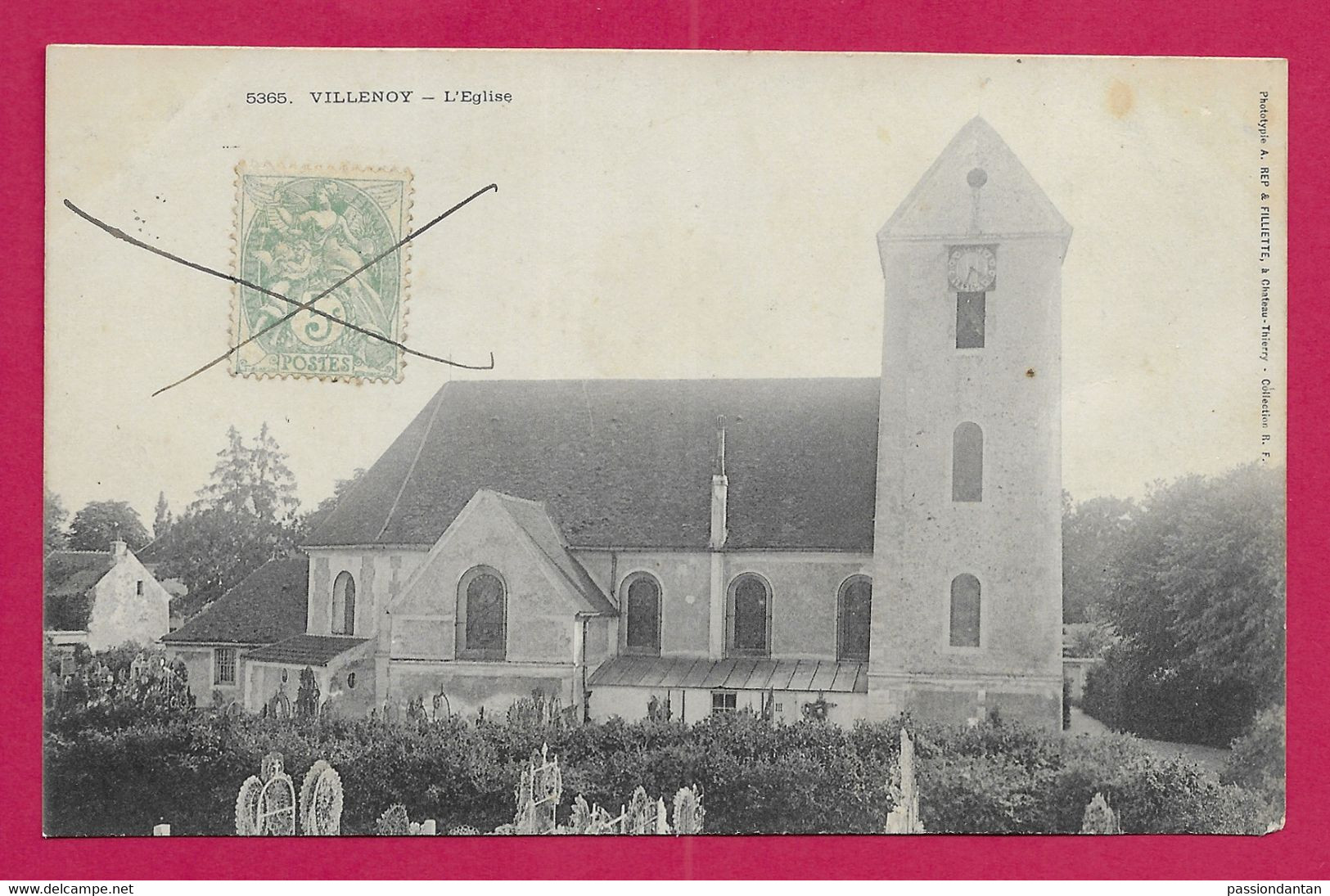 CPA Villenoy - L'Église - Villenoy