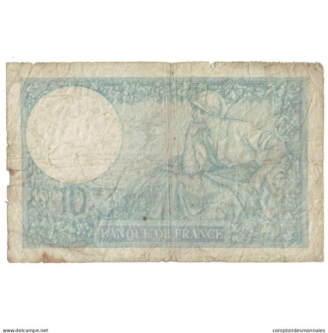 France, 10 Francs, Minerve, 1941, N.830, B, Fayette:7.26, KM:84 - 10 F 1916-1942 ''Minerve''