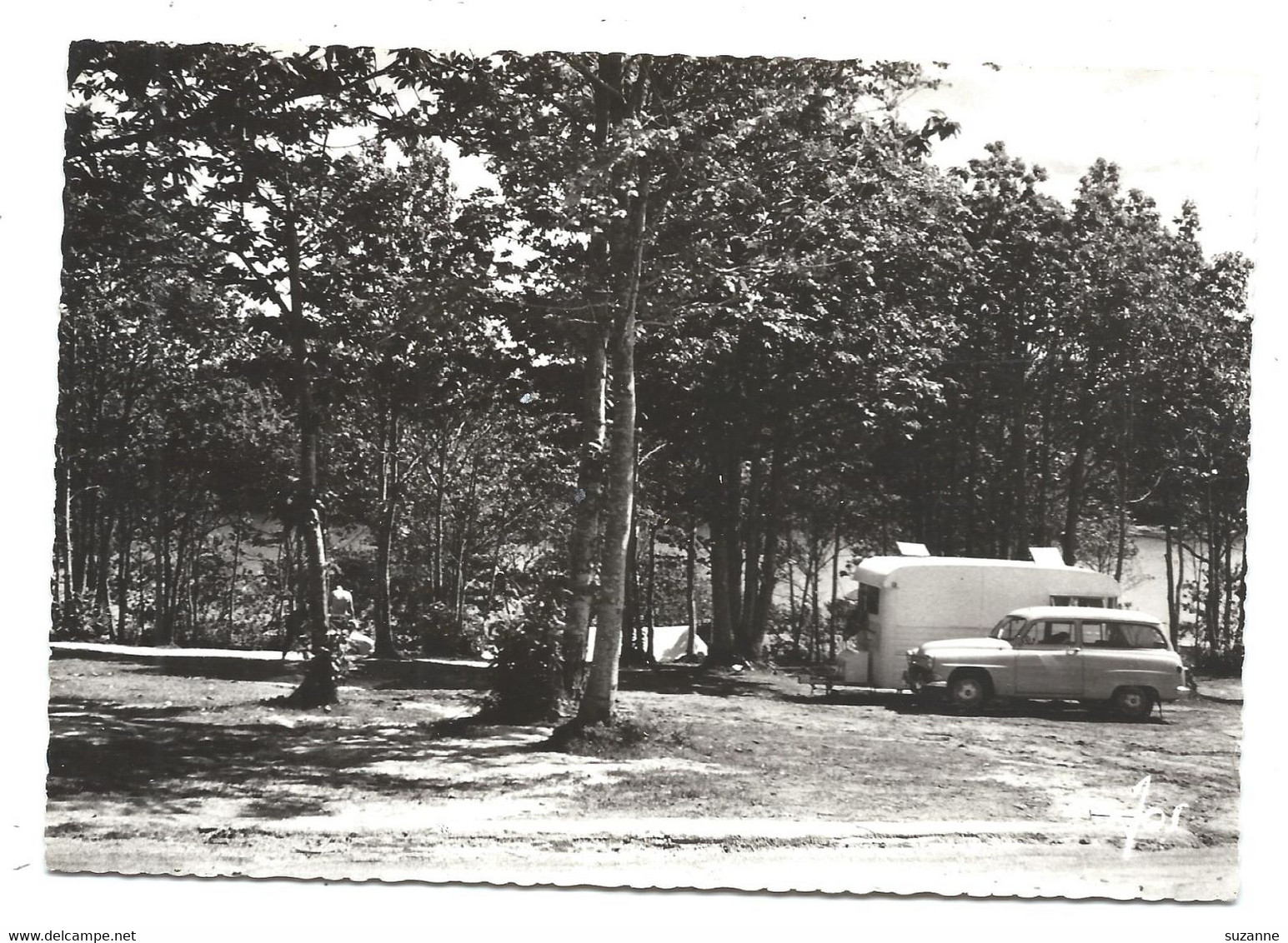 La FORÊT-FOUESNANT - Camping De SAINT-LAURENT - N°3459 JOS - Véhicule Et Sa CARAVANE - La Forêt-Fouesnant