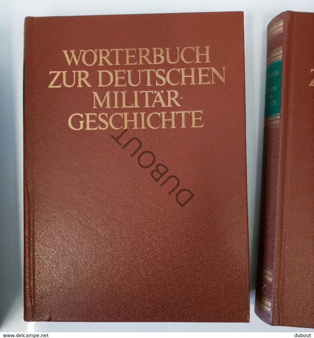 Militaria - Wôrterbuch Zur Deutschen Militärgeschichte - 1985 - Miliärverlag Der Deutschen Demokratischen Republik(S164) - Enzyklopädien
