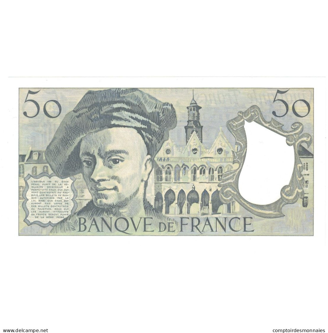 France, 50 Francs, Quentin De La Tour, 1986, T.46, NEUF, Fayette:67.12, KM:152b - 50 F 1976-1992 ''quentin De La Tour''