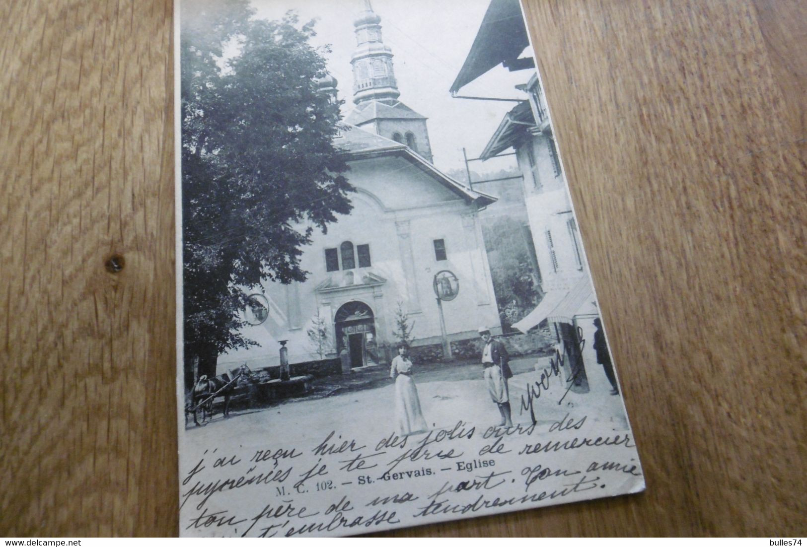 Saint Gervais  Eglise      Animée  A137 - Saint-Gervais-les-Bains