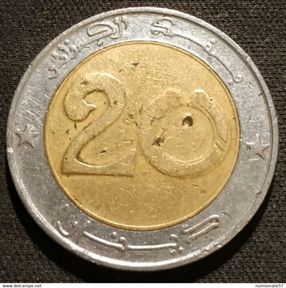 ALGERIE - ALGERIA - 20 DINARS 1996 ( 1416 ) - KM 125 - Lion De L'Atlas - Algérie