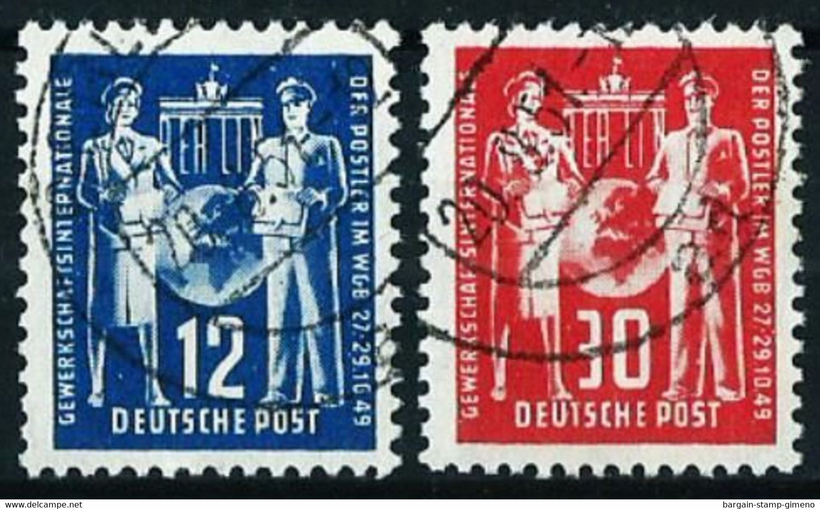 Alemania (Soviética) Nº 61/62 Usado - Otros & Sin Clasificación