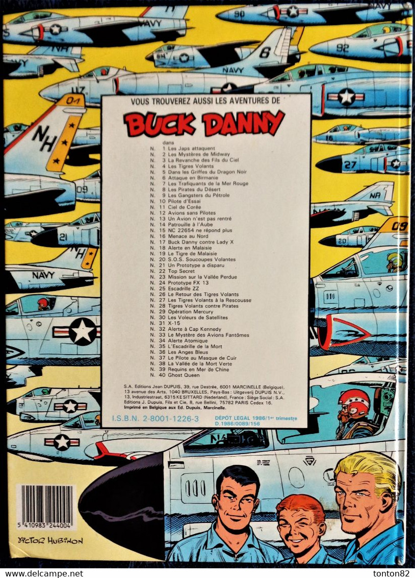 Les Aventures De Buck Danny - 30 - Les Voleurs De Satellites - Éditions Dupuis - Couverture Souple - ( 1986 ) . - Buck Danny