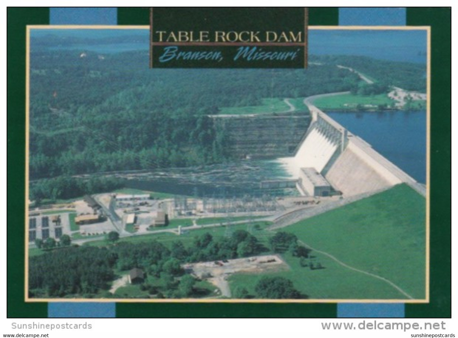 Missouri Branson Table Rock Dam Aerial View - Branson