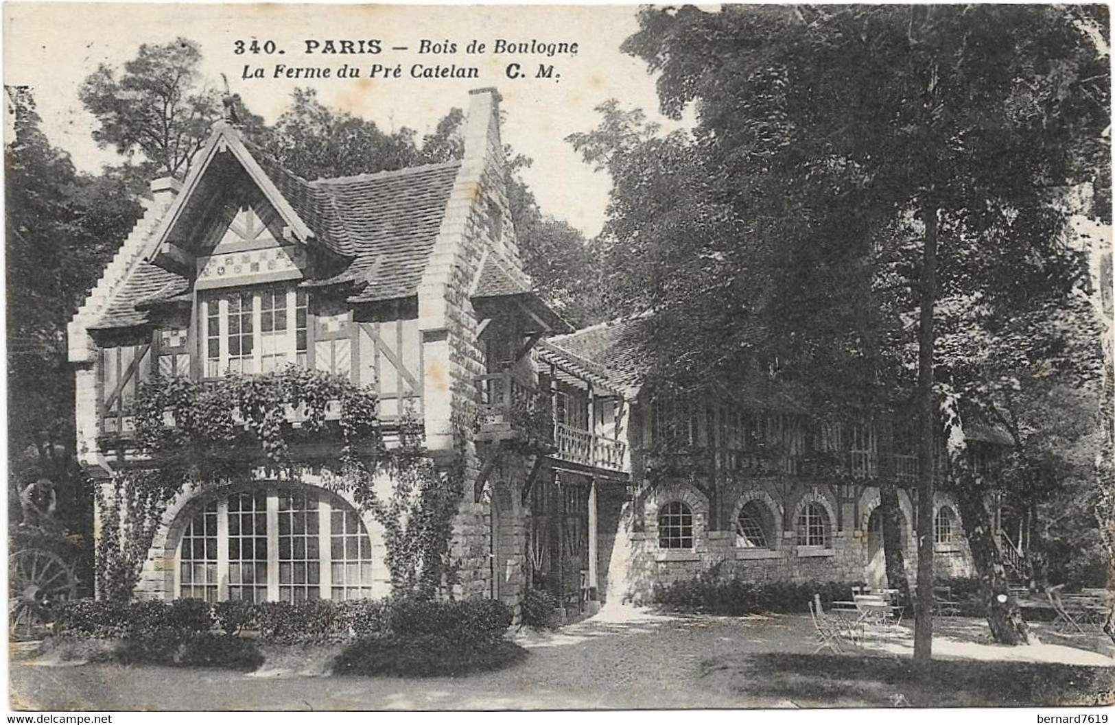 75 Paris 75016  -  Bois De Boulogne  - Le Pre Catalan -   La Ferme - Arrondissement: 16