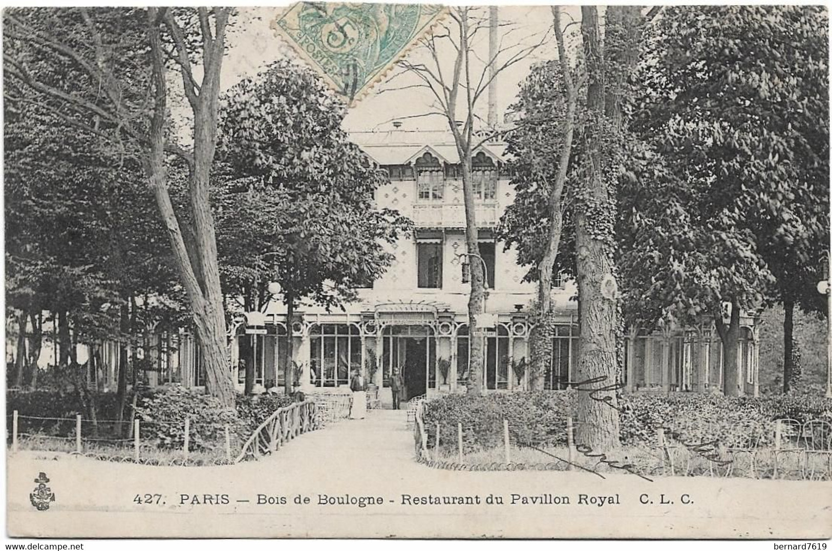 75 Paris 75016  -  Bois De Boulogne  -  Restaurant Du Pavillon Royal - Arrondissement: 16