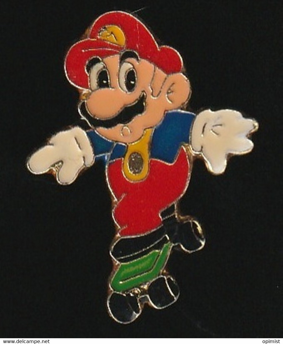 73807-Pin's. -Mario, Le Plombier Héros De Nintendo.jeux - Jeux