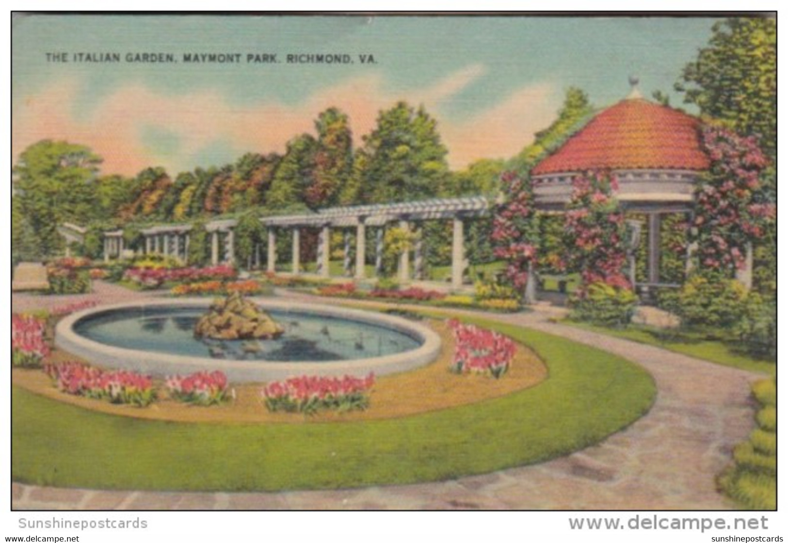 Virginia Richmond The Italian Garden Maymont Park - Richmond