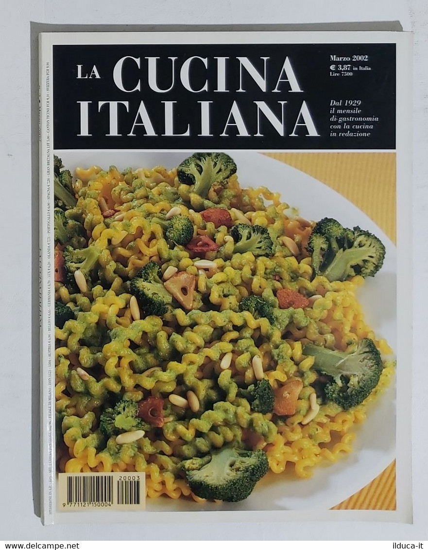 08931 La Cucina Italiana N. 3 - Marzo 2002 - Maison, Jardin, Cuisine