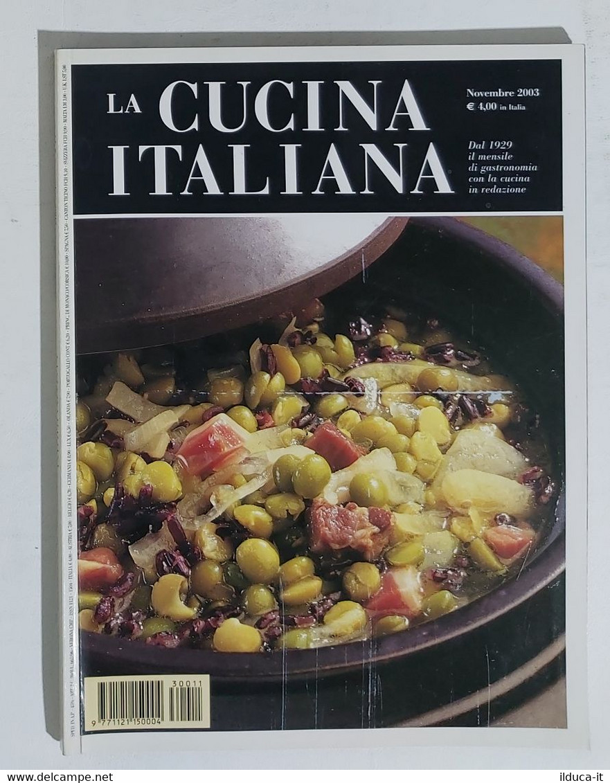 08935 La Cucina Italiana N. 11 - Novembre 2003 - Casa, Giardino, Cucina