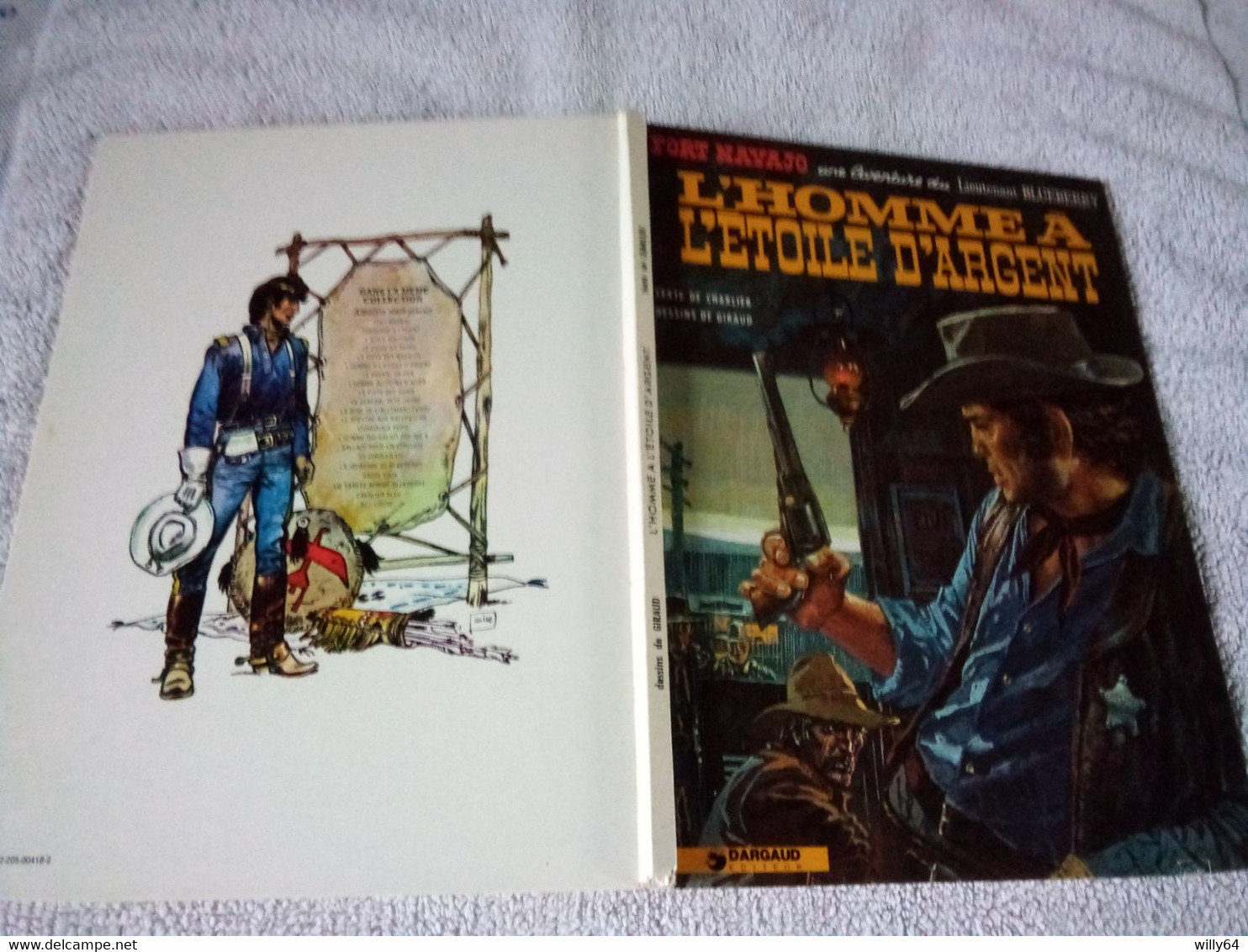 BLUEBERRY   " L'Homme à L'Etoile D'Argent "   1980   Edition: DARGAUD   COMME NEUVE - Blueberry