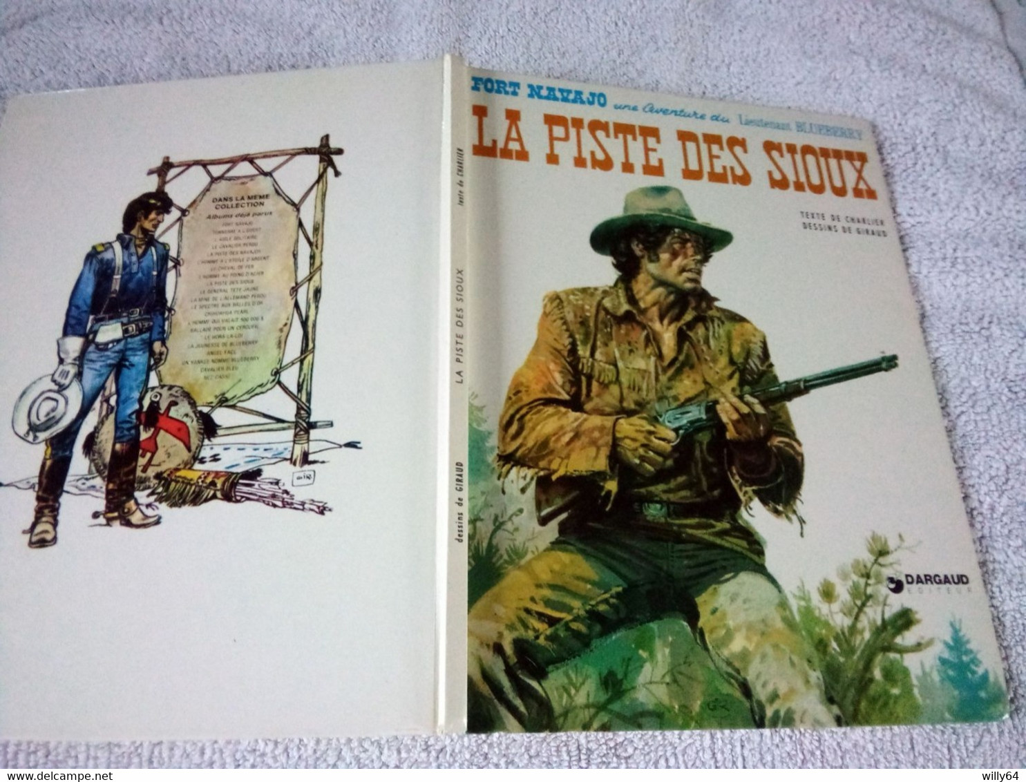 BLUEBERRY   " La Piste Des SIOUX "   1980   Edition: DARGAUD   COMME NEUVE - Blueberry