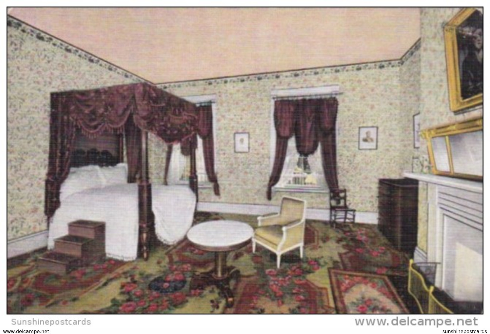 Tennessee Nashville Lafayette's Bedroom The Hermitage Home Of General Andrew Jackson - Nashville