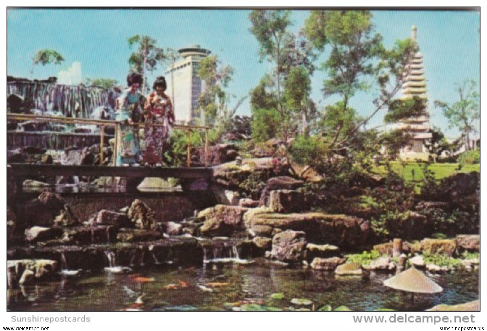 Hawaii Waikiki Pagoda At The Garden Restaurant - Honolulu