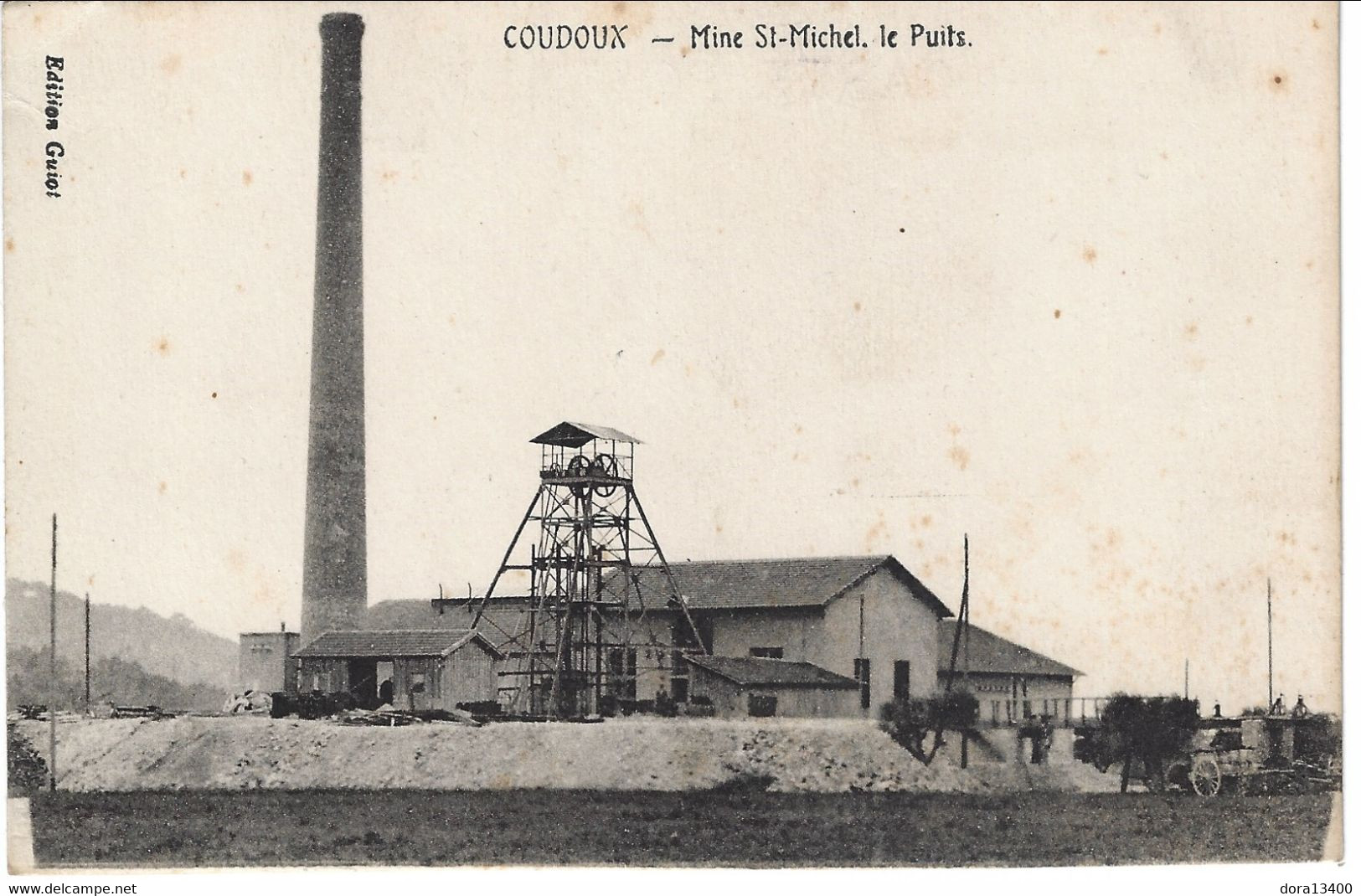 CPA13- COUDOUX- Mine Saint-Michel- Le Puits - Other & Unclassified