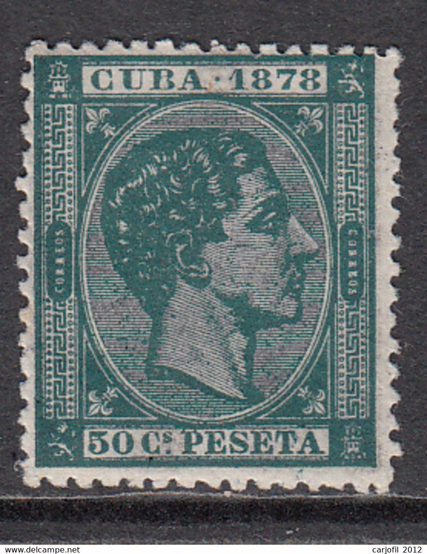 Cuba Sueltos 1878 Edifil 48 (*) Mng - Kuba (1874-1898)