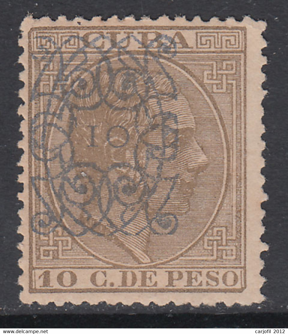 Cuba Sueltos 1883 Edifil 81 * Mh - Kuba (1874-1898)