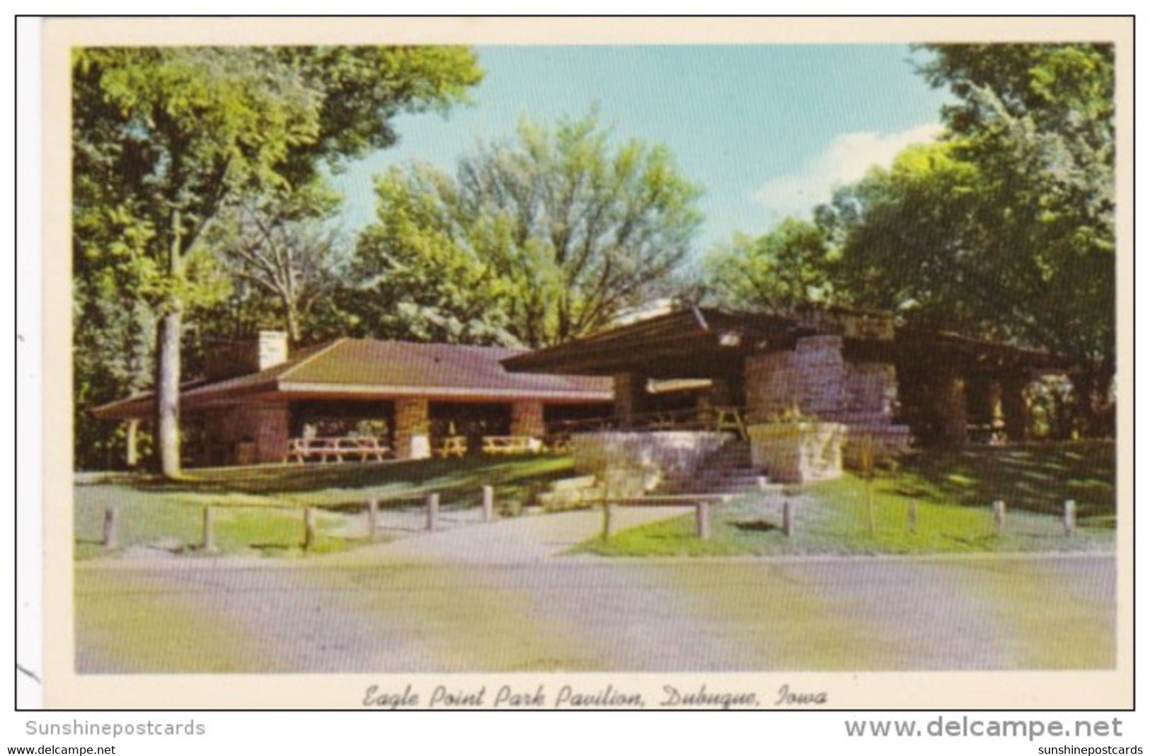 Iowa Dubuque Eagle Point Park Pavilion 1971 - Dubuque