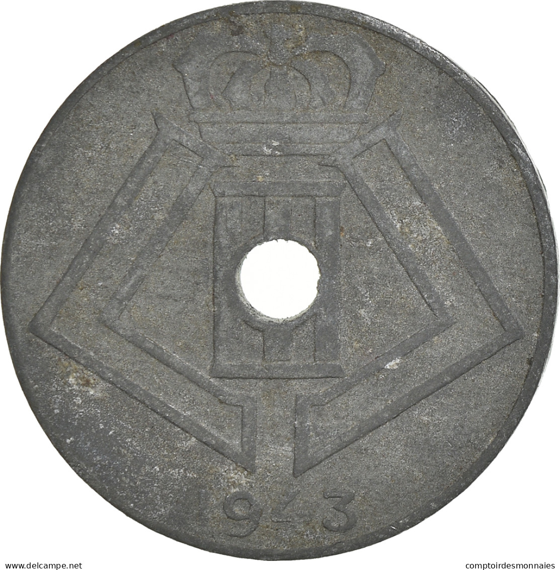 Monnaie, Belgique, 10 Centimes, 1943 - 10 Cent