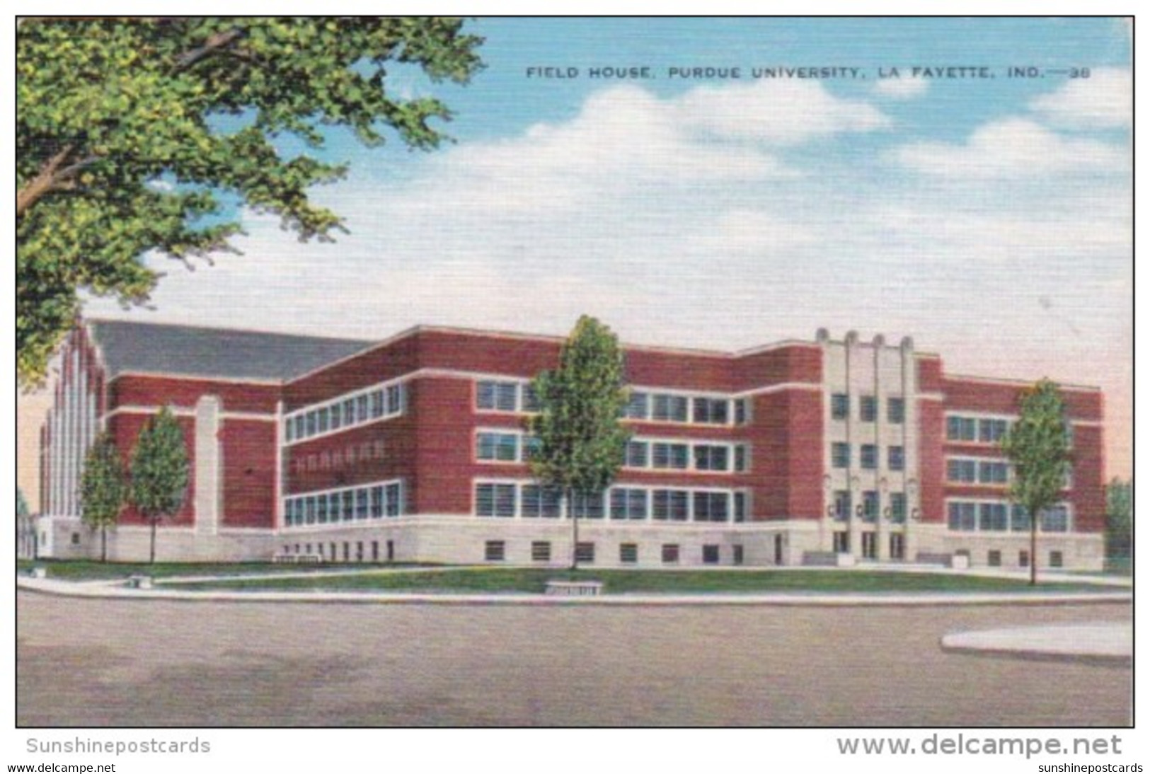 Indiana Lafayette Field House Purdue University - Lafayette