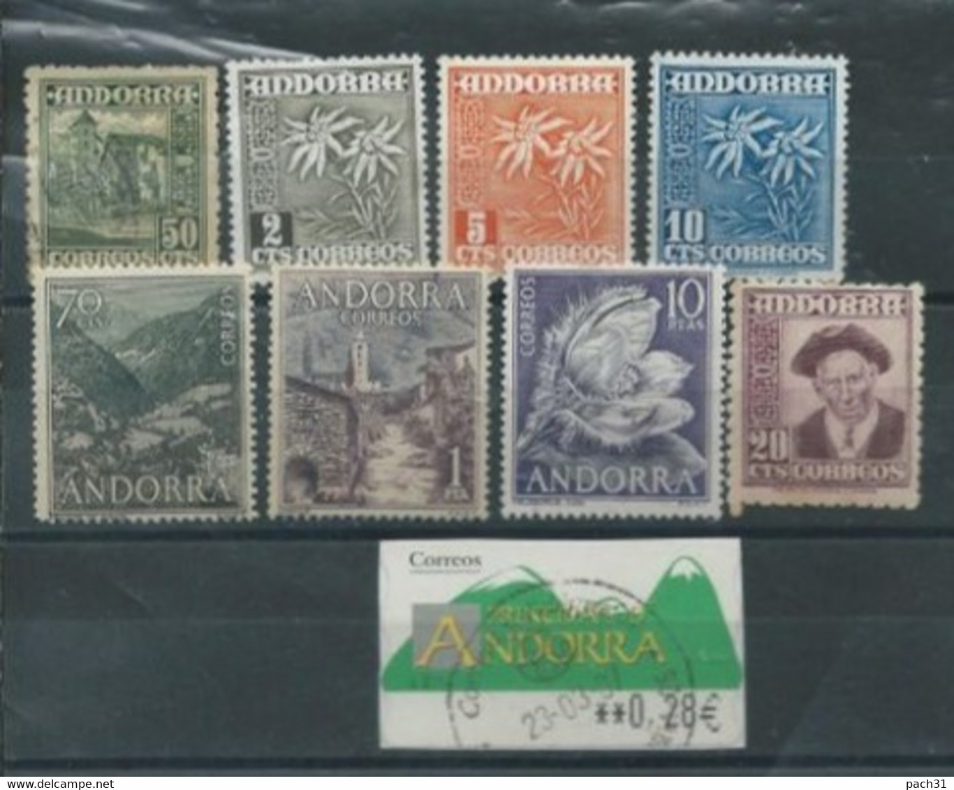 Andorre   Lot De Timbres  Différents - Collections