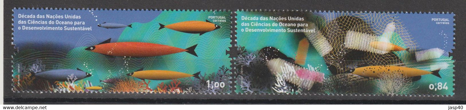 PORTUGAL - CIÊNCIAS DO OCEANO - NOVO - Used Stamps