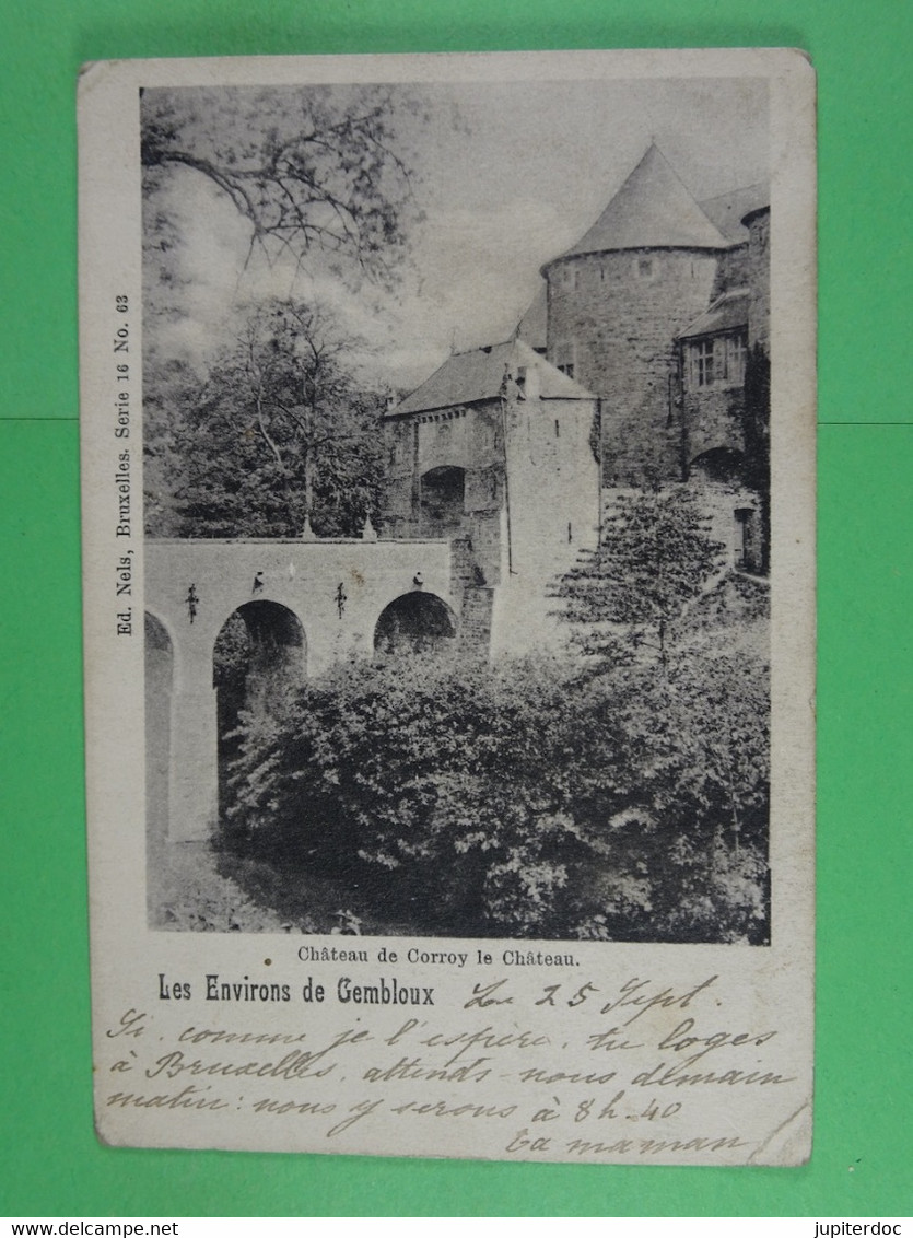 Les Environs De Gembloux Château De Corroy Le Château - Gembloux