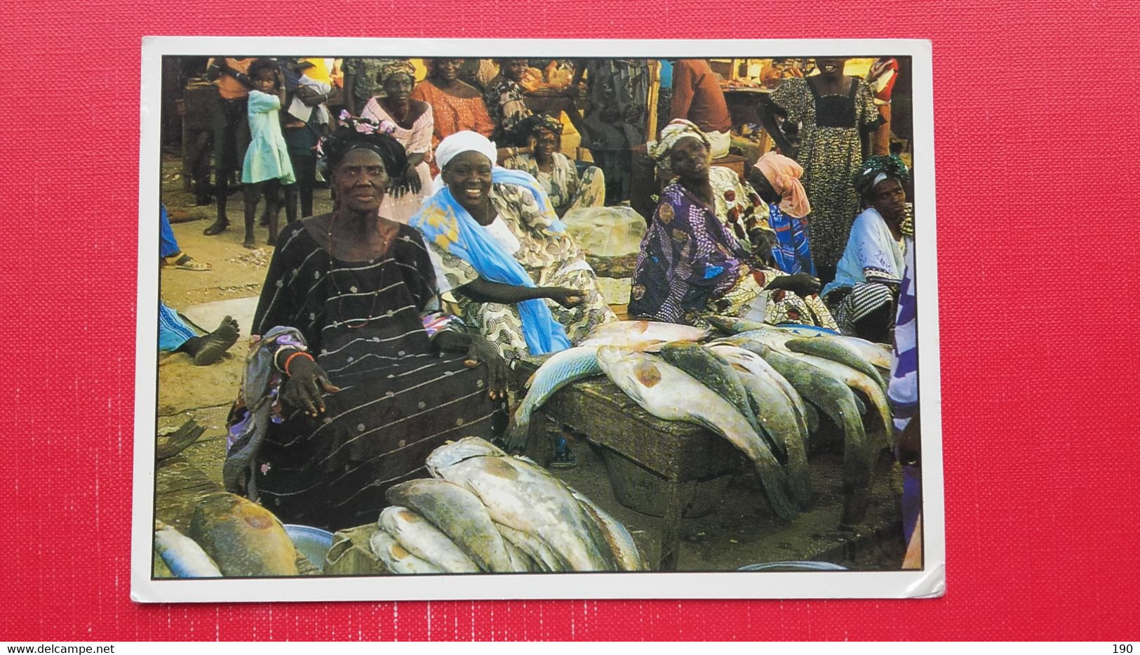 Le Marche De Poissons.Fish Market - Gambie