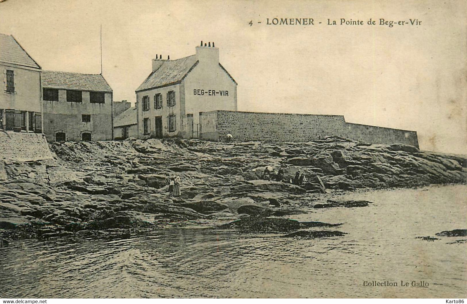 Lomener , Ploemeur * BEG ER VIR * La Pointe De Beg Er Vir - Plömeur