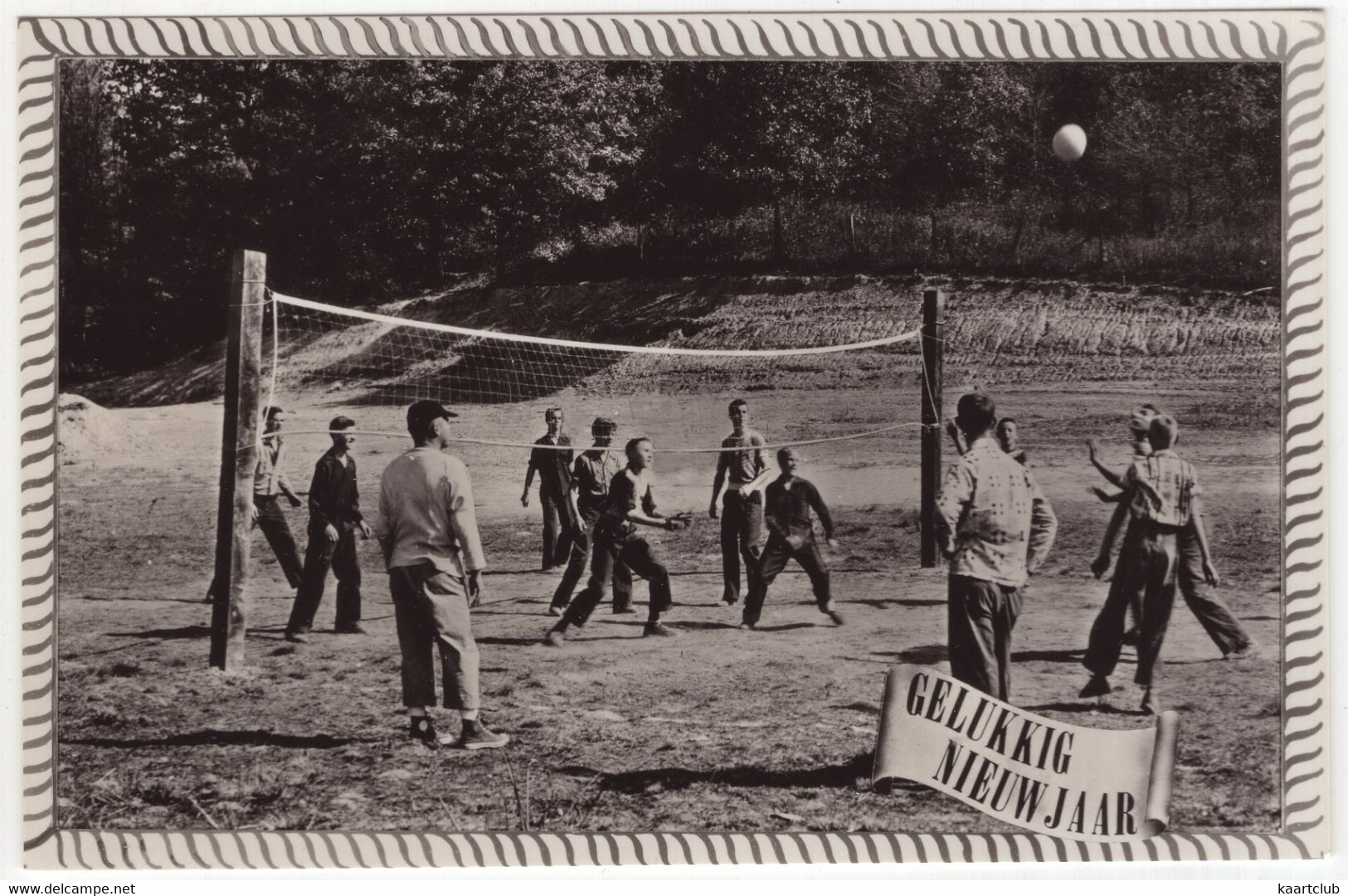 VOLLEYBAL -  Gelukkig Nieuwjaar  -  (Nederland / Holland) - Voleibol